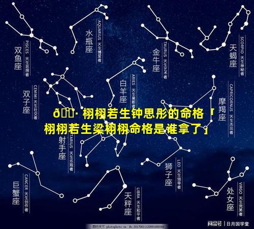 🌷 栩栩若生钟思彤的命格「栩栩若生梁栩栩命格是谁拿了」